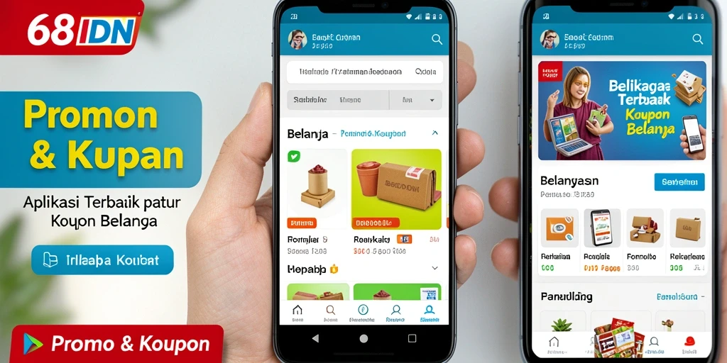 Tampilan antarmuka 68IDN yang menarik dan mudah digunakan.